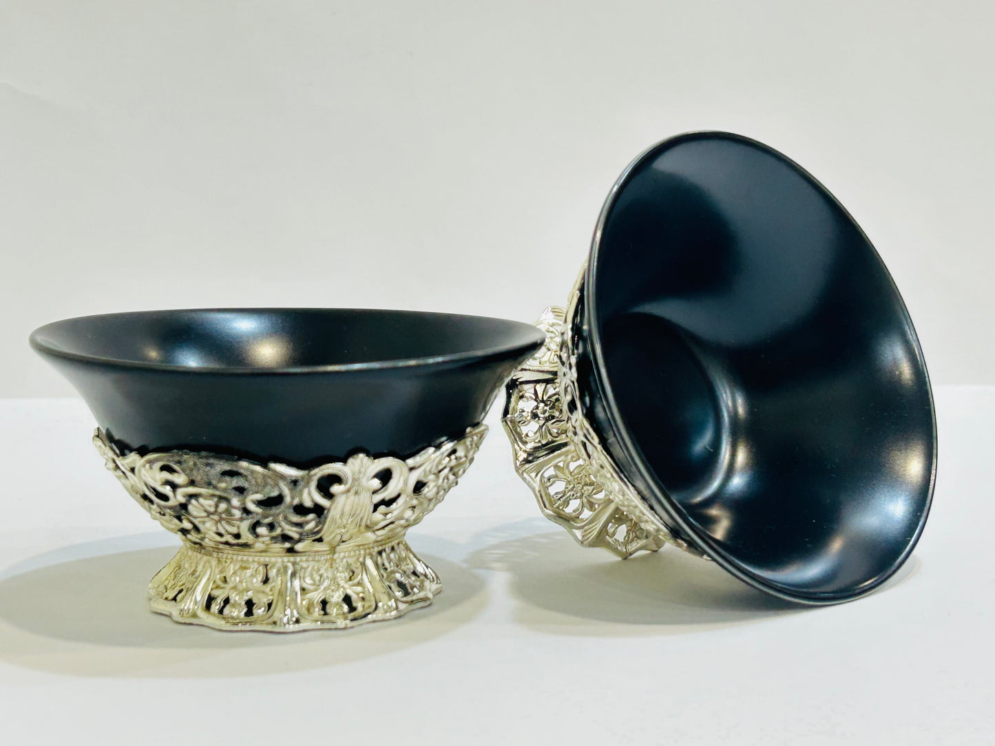 German Silver Dessert Bowl