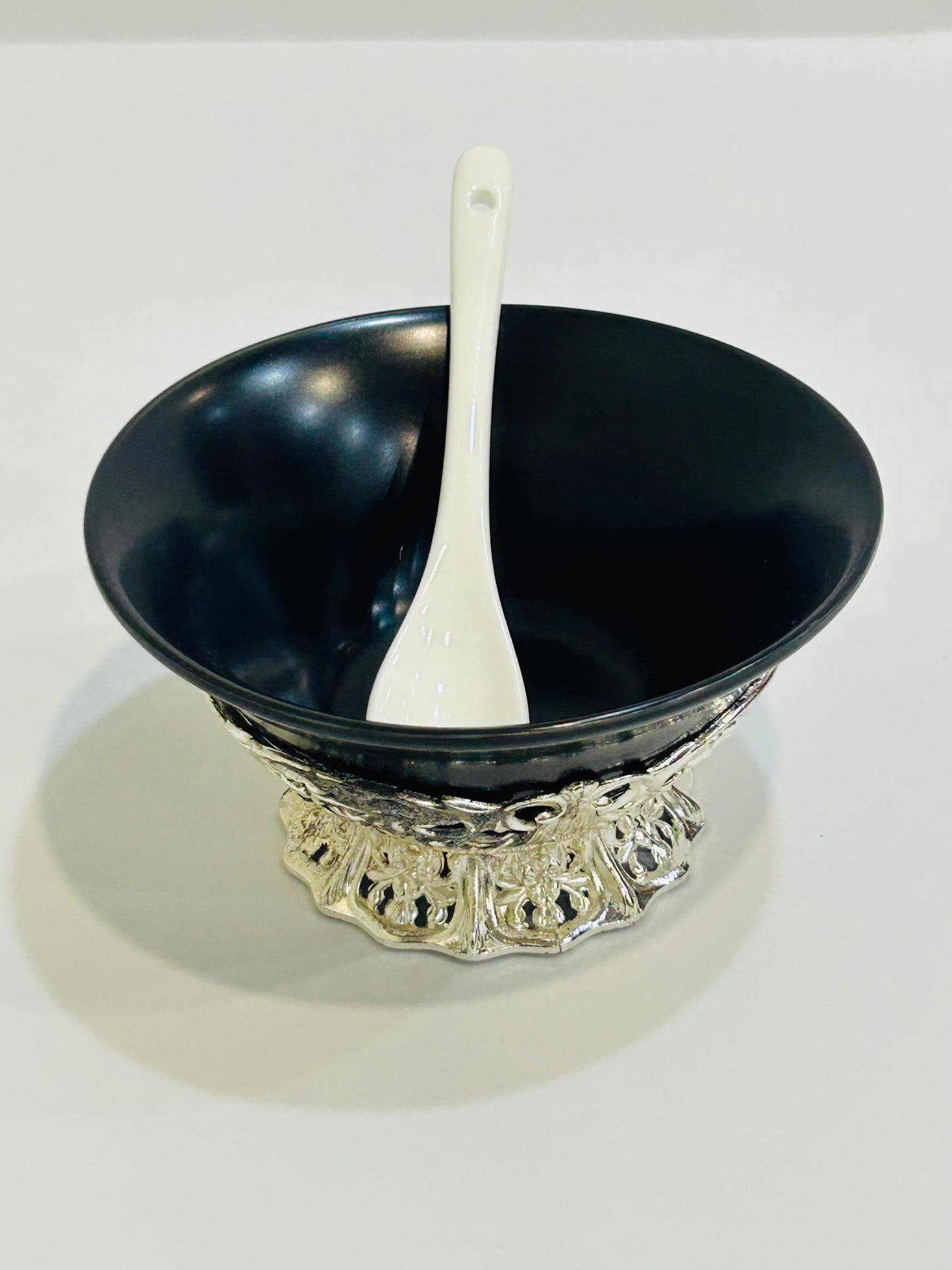 German Silver Dessert Bowl