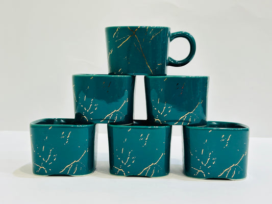 Green Cup Set