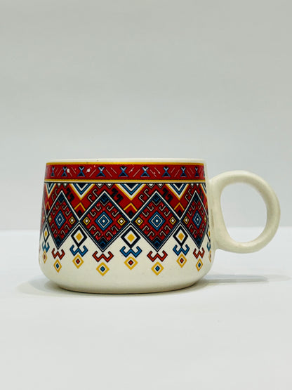 Multicolour Cup Set of 6