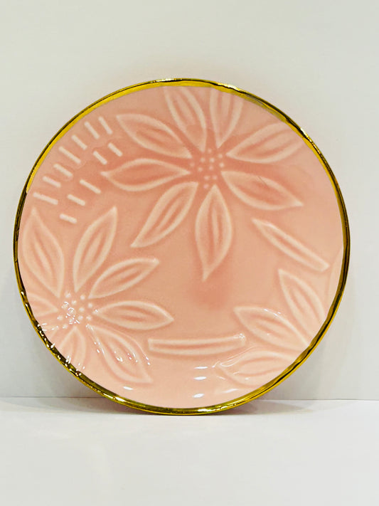 Pink Tompter Plate Set